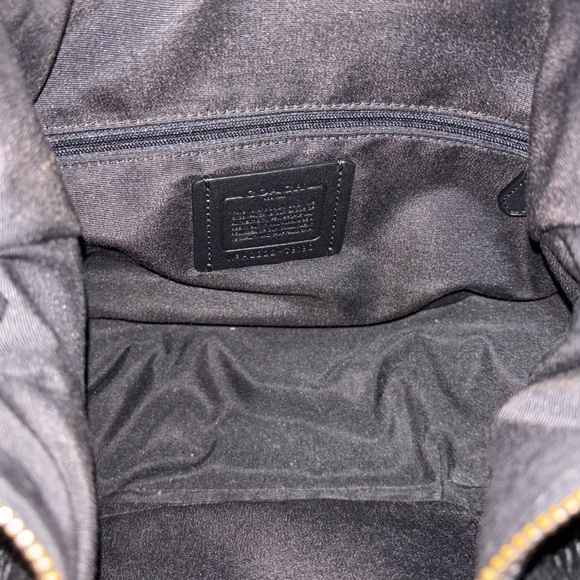 Coach Jules Hobo bag leather  in black - Picture 7 of 14